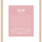 Palm | Name Art Print