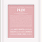 Palm | Name Art Print