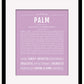 Palm | Name Art Print