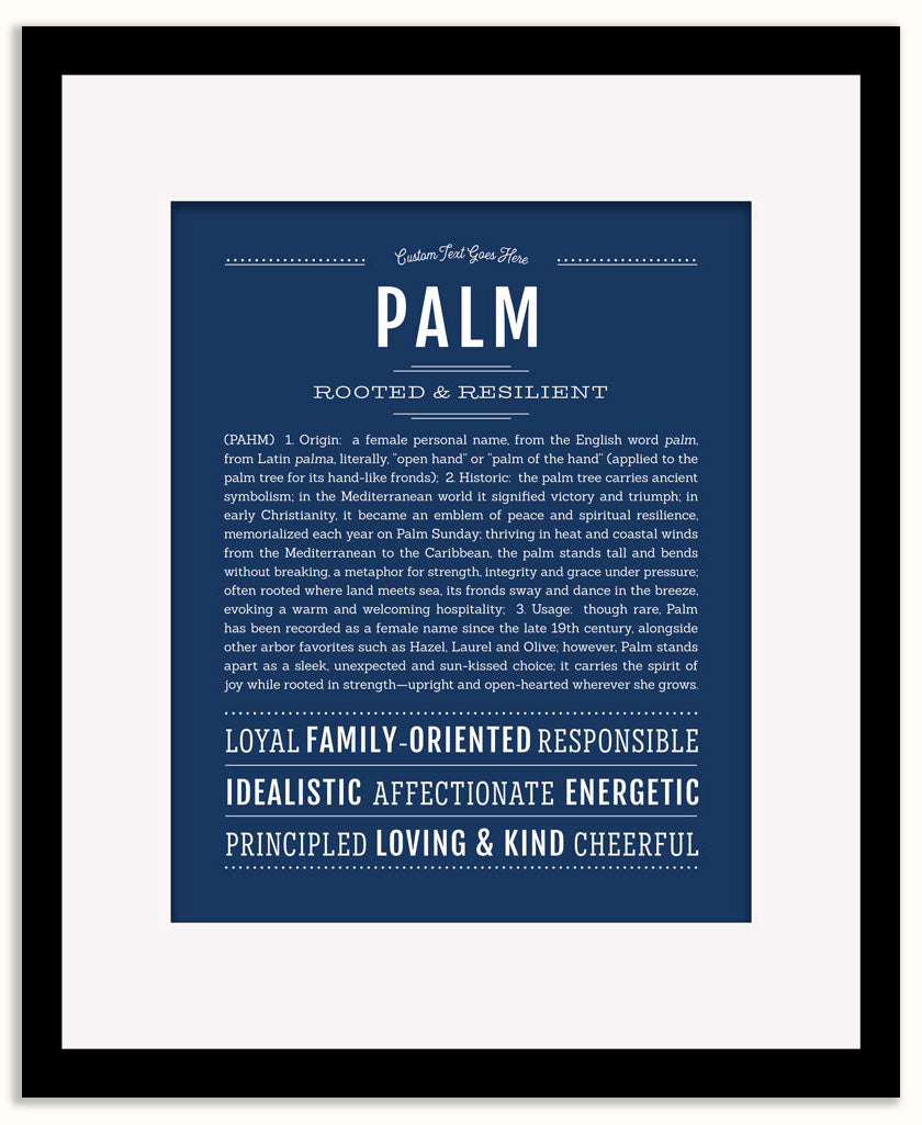 Palm | Name Art Print