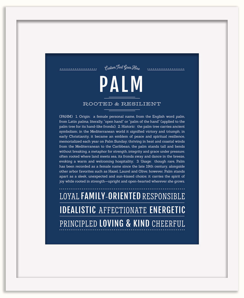 Palm | Name Art Print