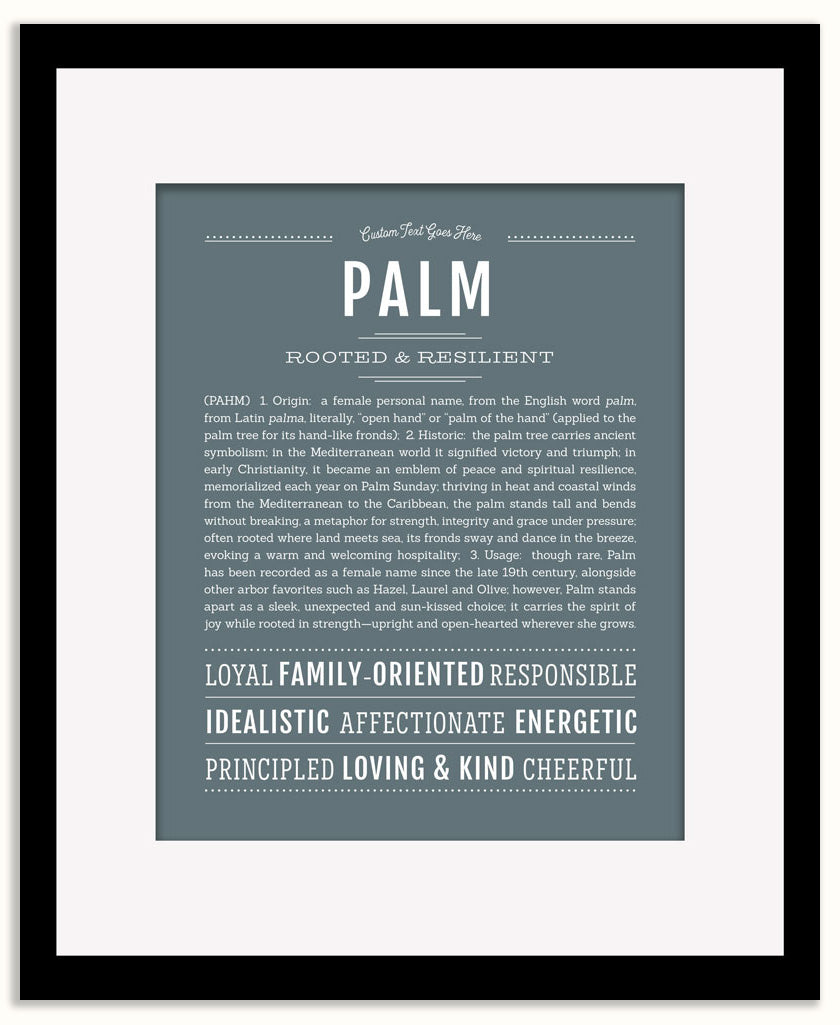 Palm | Name Art Print