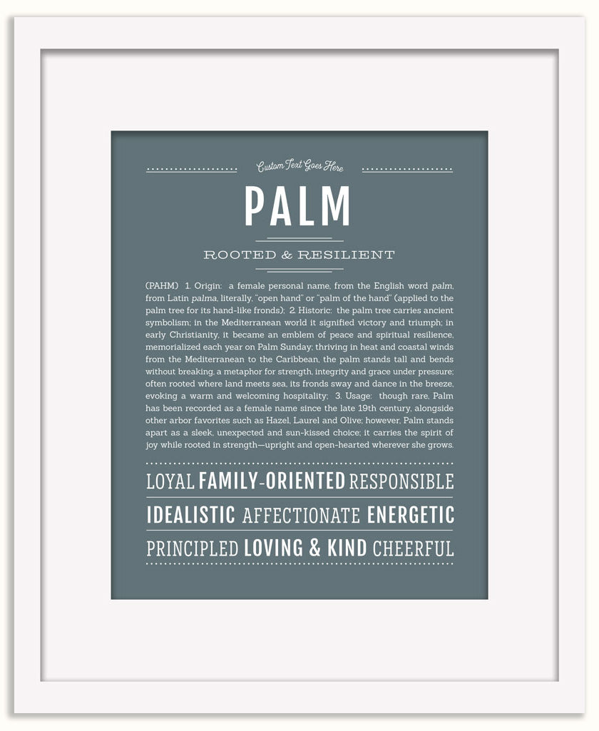 Palm | Name Art Print