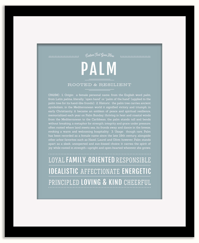 Palm | Name Art Print