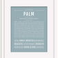 Palm | Name Art Print