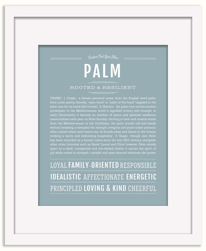 Palm | Name Art Print