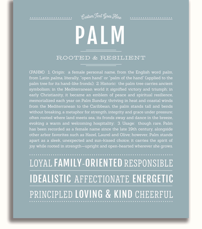 Frame Options | Powder Blue | White Frame, Matted