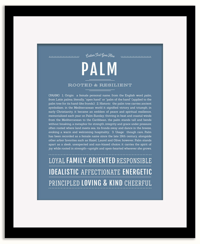 Palm | Name Art Print