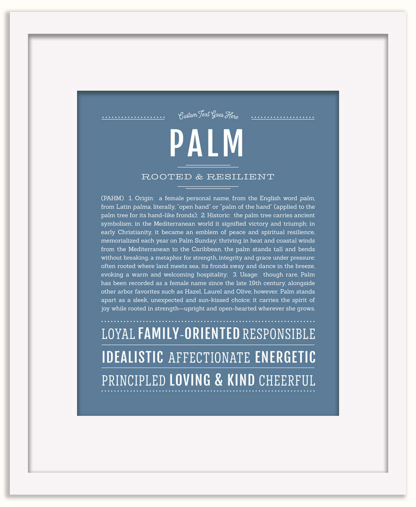 Palm | Name Art Print
