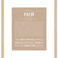 Palm | Name Art Print
