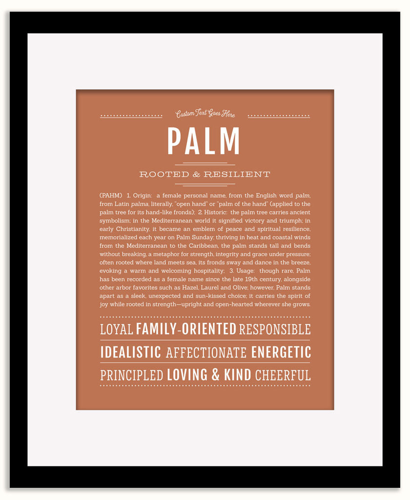 Palm | Name Art Print