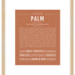 Palm | Name Art Print