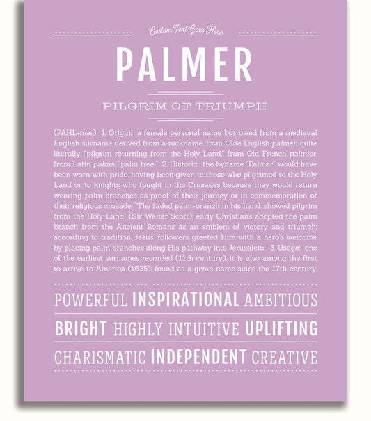 Frame Options | Lilac | No Frame