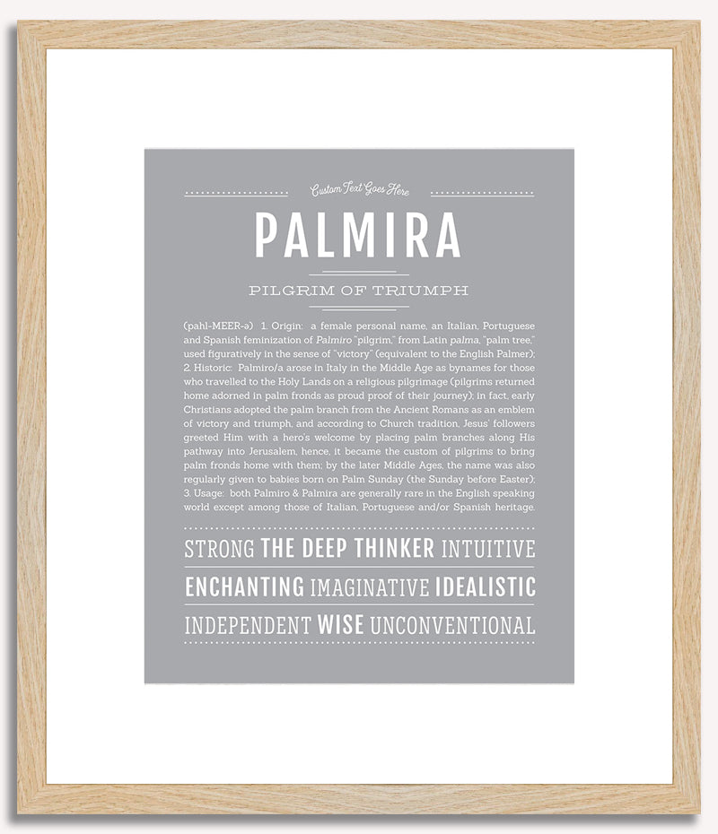 Palmira | Name Art Print