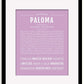 Frame Options | Lilac | Black Frame, Matted