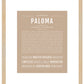 Paloma | Name Art Print