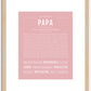 Papa | Name Art Print