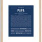 Papa | Name Art Print