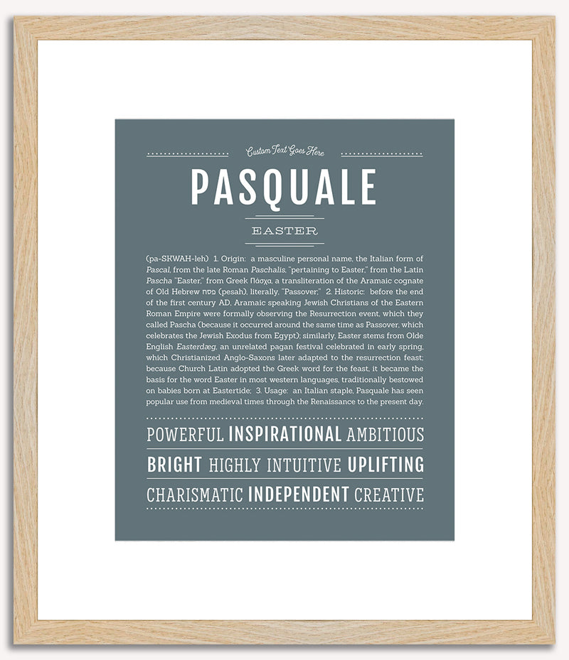 Pasquale | Name Art Print