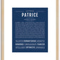 Patrice | Name Art Print