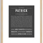 Patrick | Name Art Print