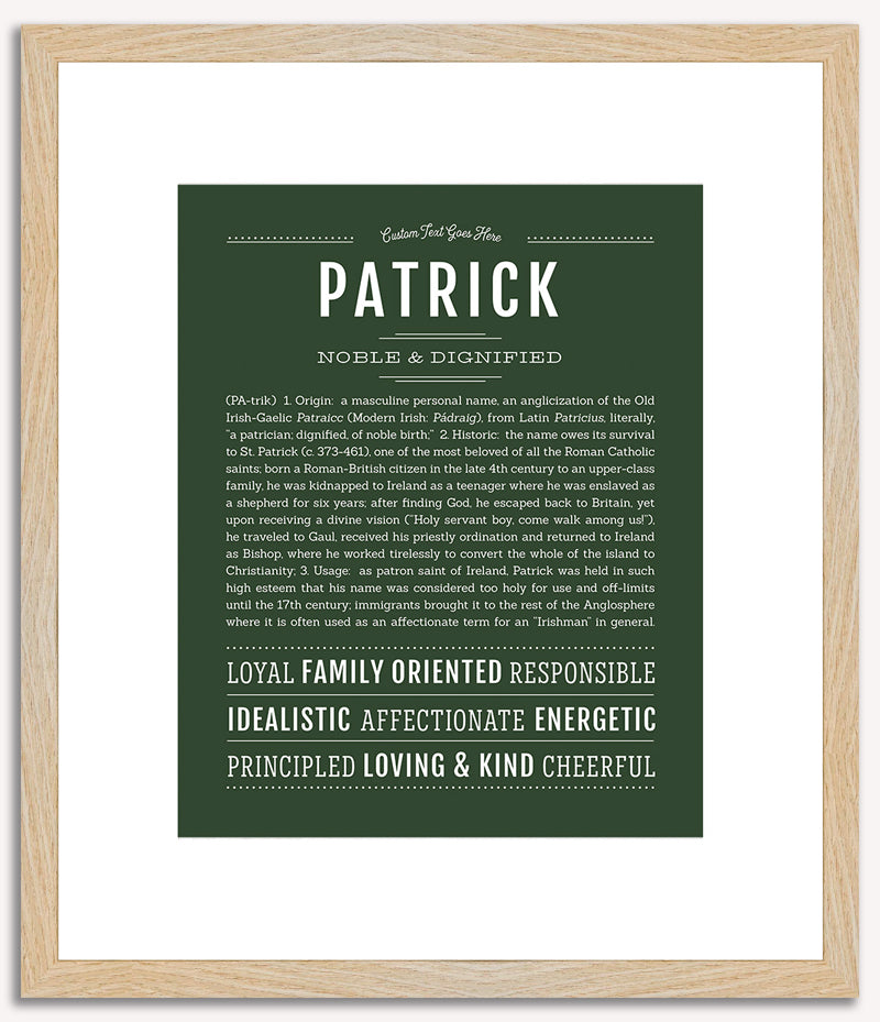 Patrick | Name Art Print