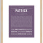 Patrick | Name Art Print