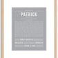 Patrick | Name Art Print