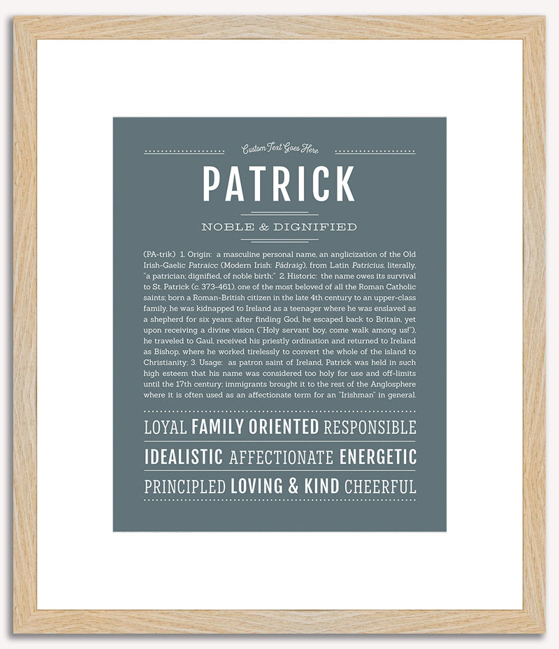 Patrick | Name Art Print