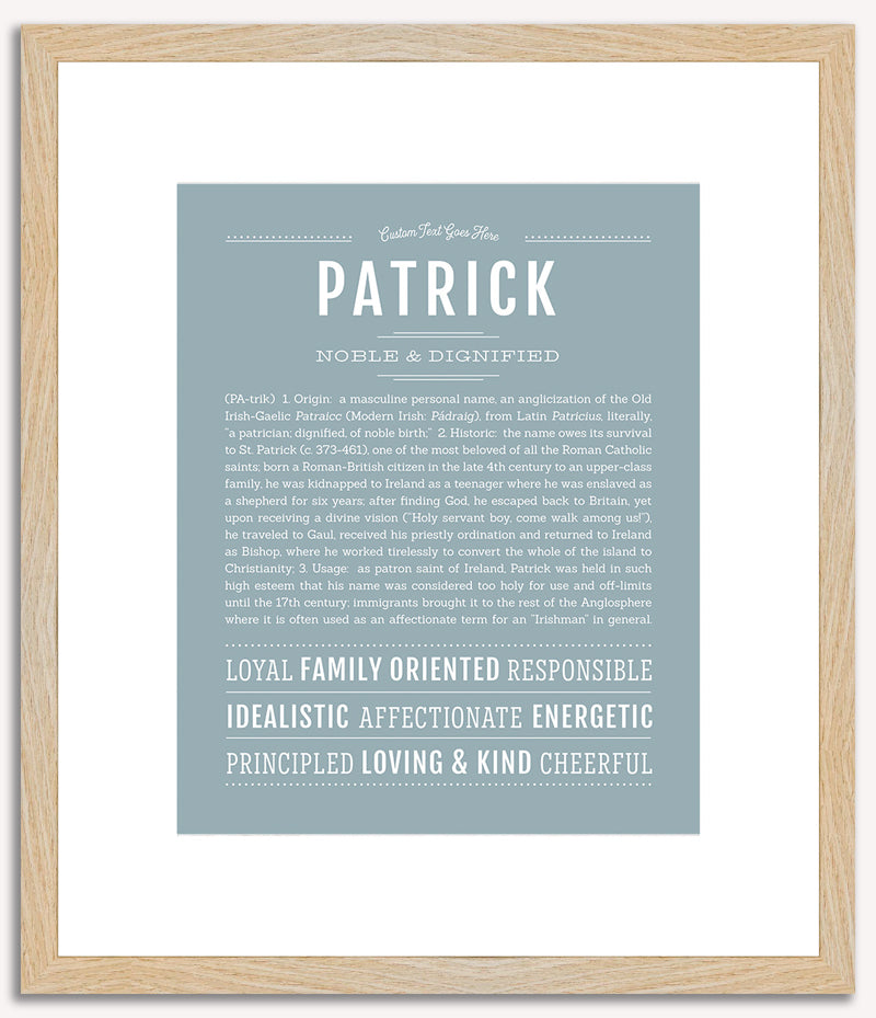 Patrick | Name Art Print