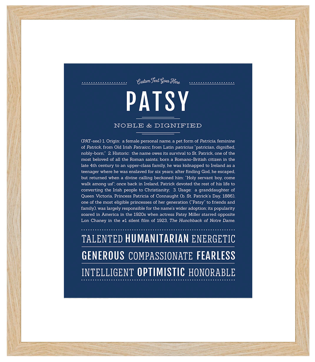 Patsy | Name Art Print