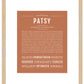 Patsy | Name Art Print