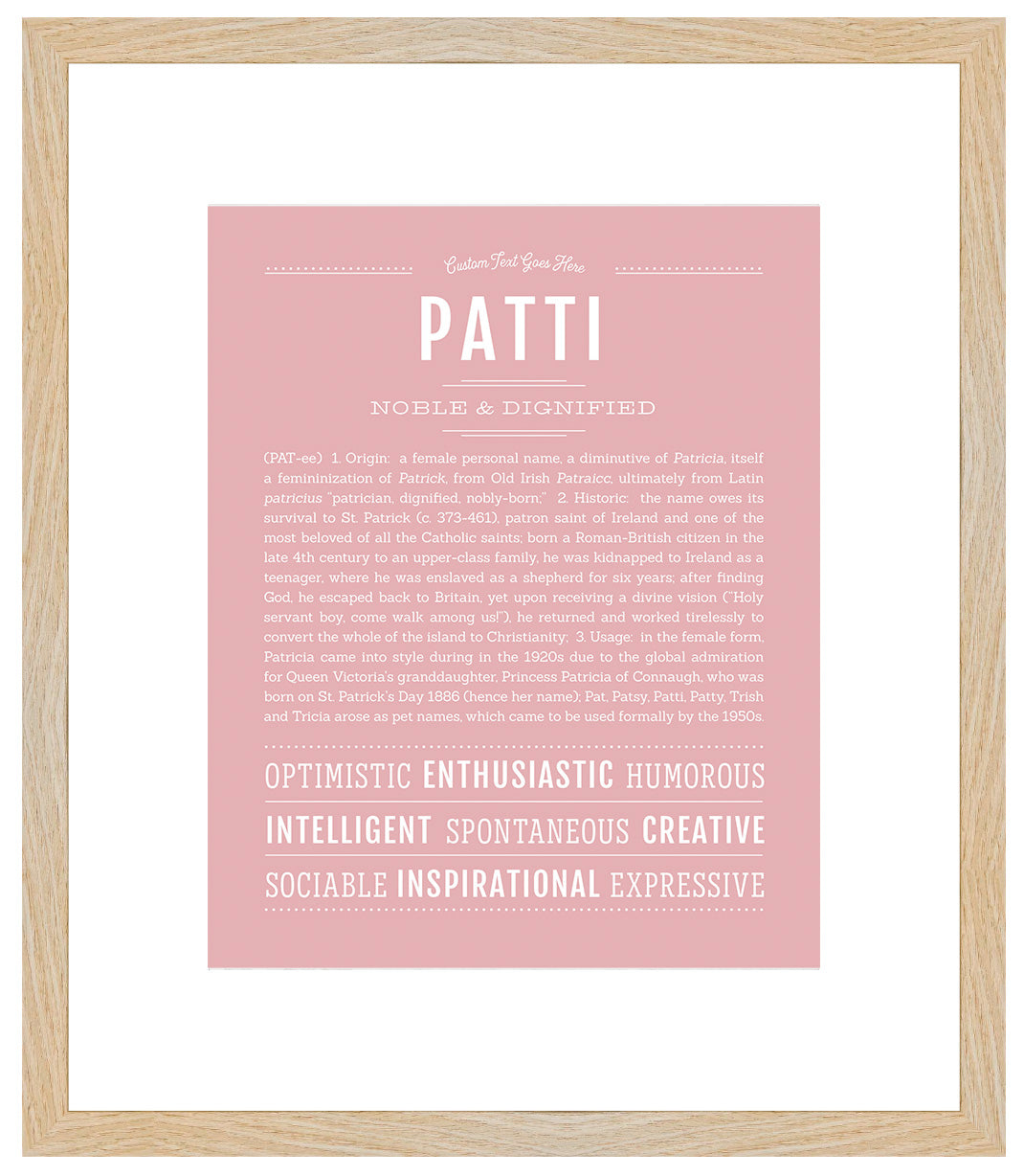 Patti | Name Art Print