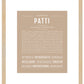 Patti | Name Art Print