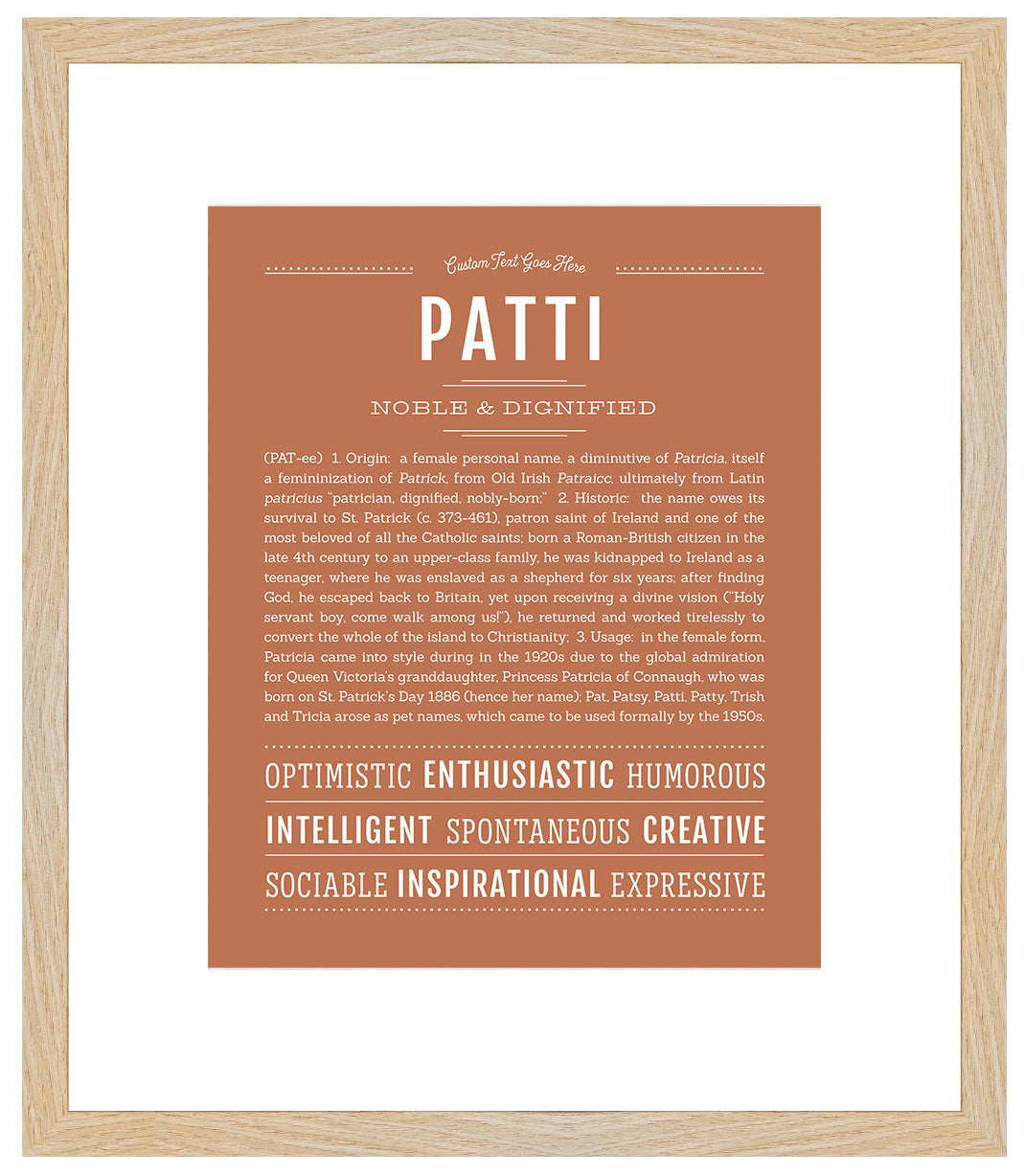 Patti | Name Art Print