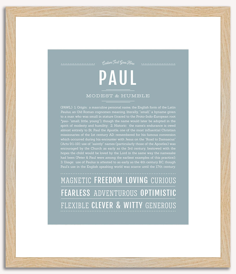 Paul | Name Art Print