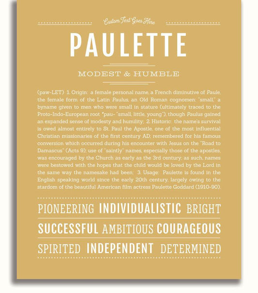 Frame Options | Matte Gold | No Frame