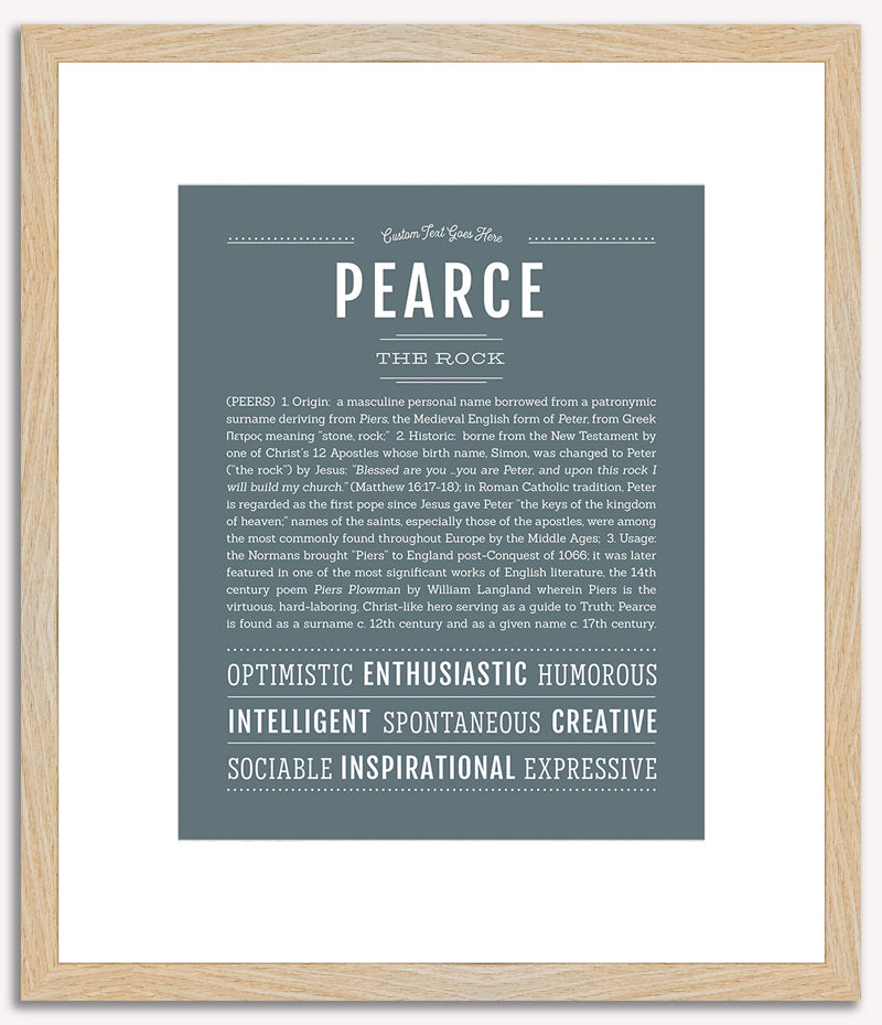 Pearce | Name Art Print