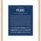 Pearl | Name Art Print