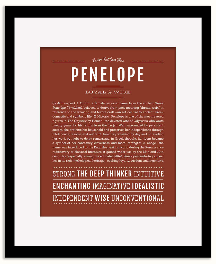 Penelope | Name Art Print