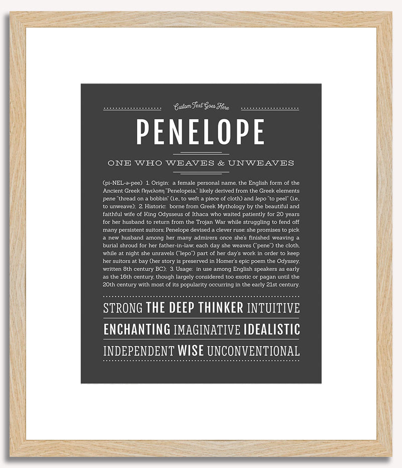 Penelope | Name Art Print