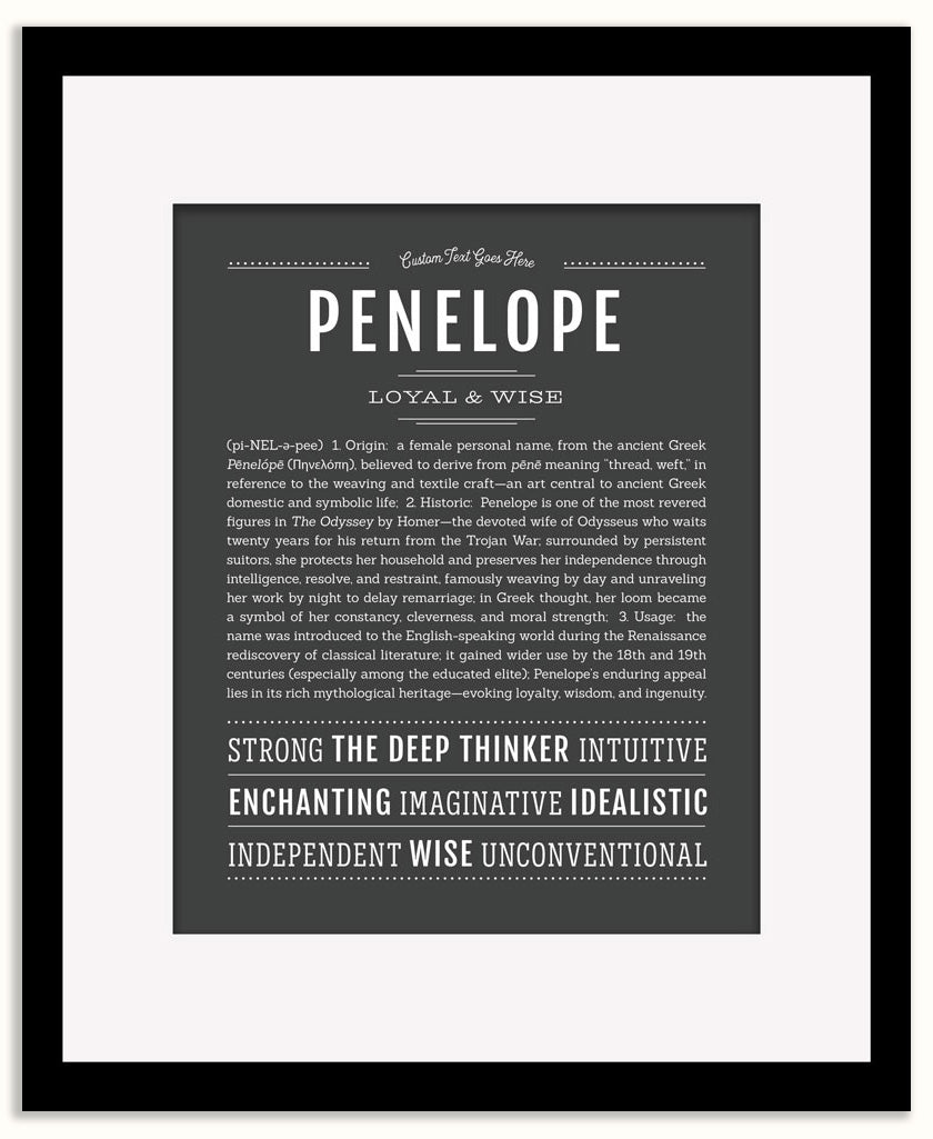 Penelope | Name Art Print