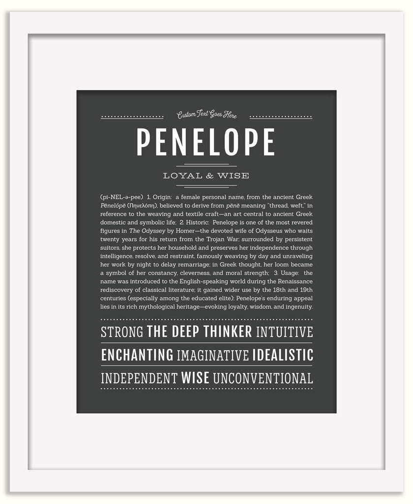 Penelope | Name Art Print