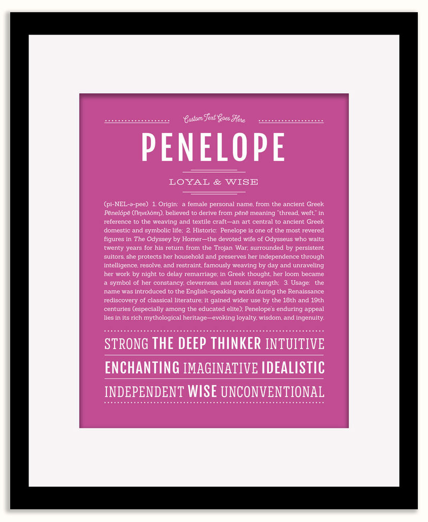 Penelope | Name Art Print