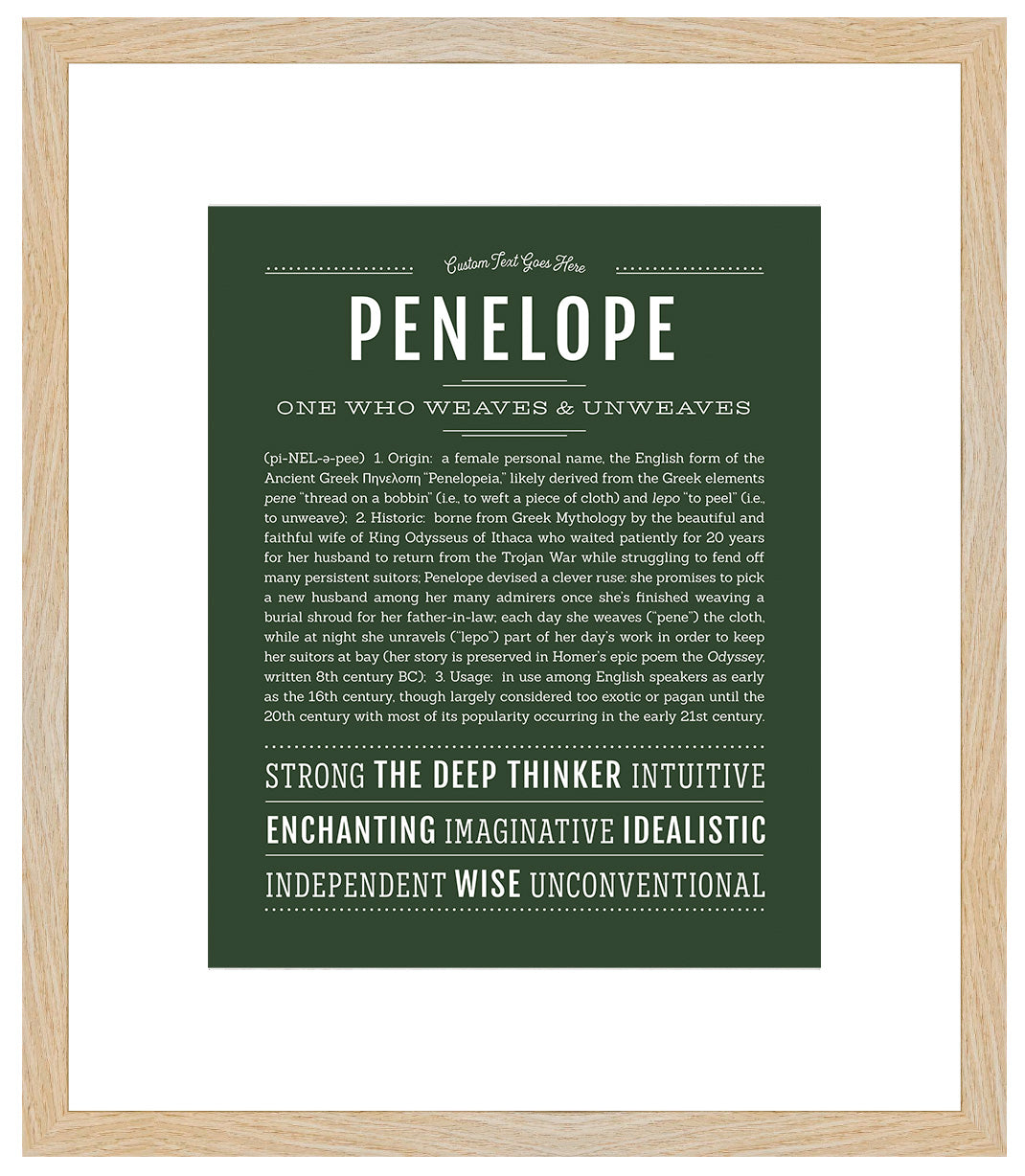 Penelope | Name Art Print