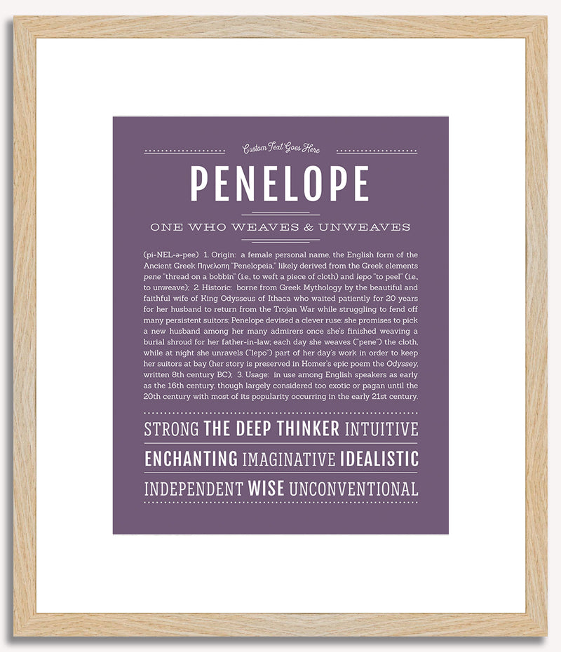 Penelope | Name Art Print