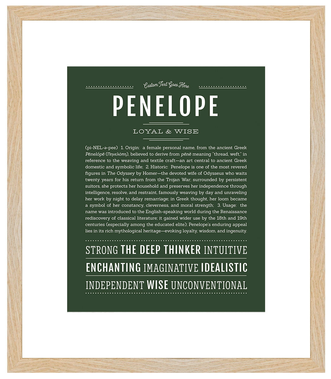 Penelope | Name Art Print