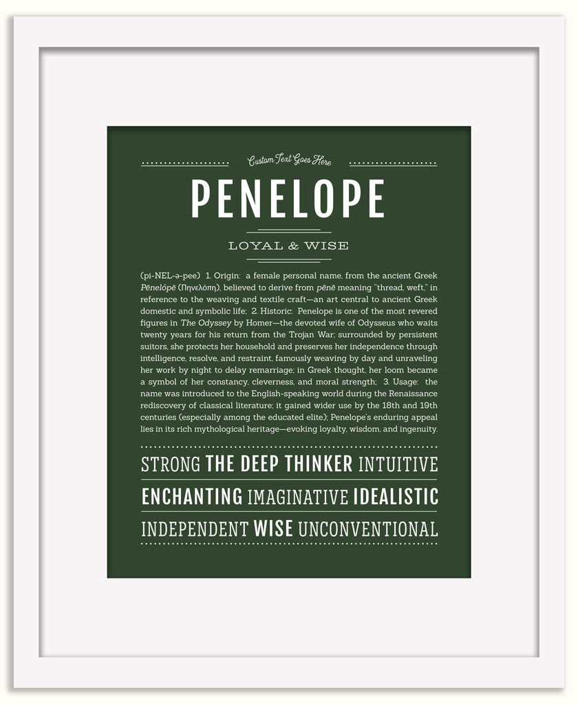 Penelope | Name Art Print