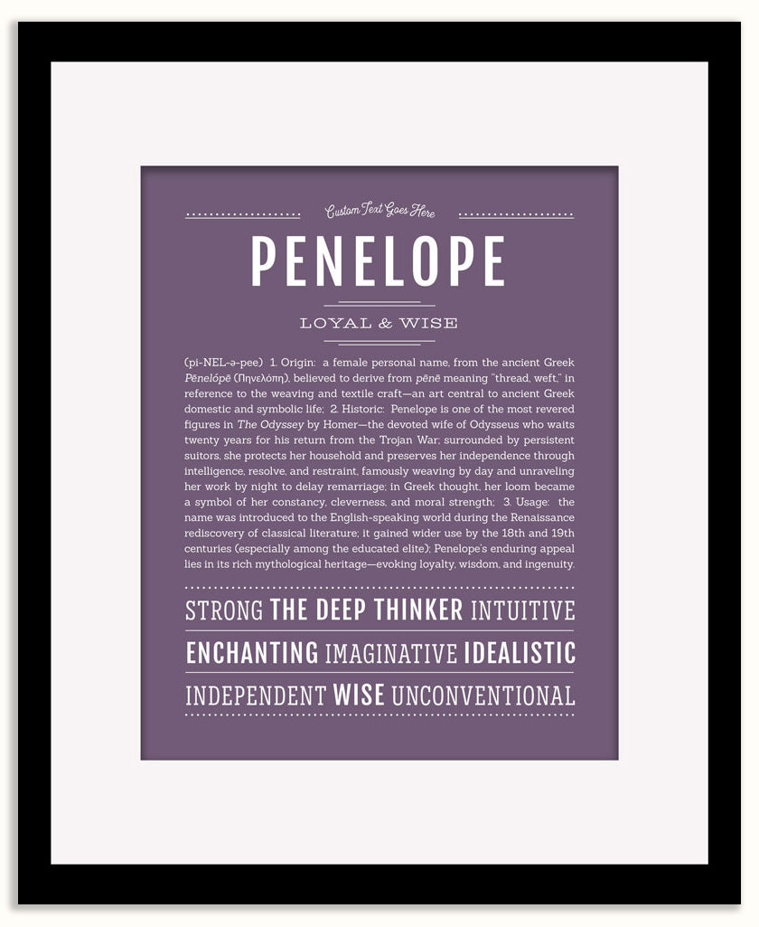 Penelope | Name Art Print