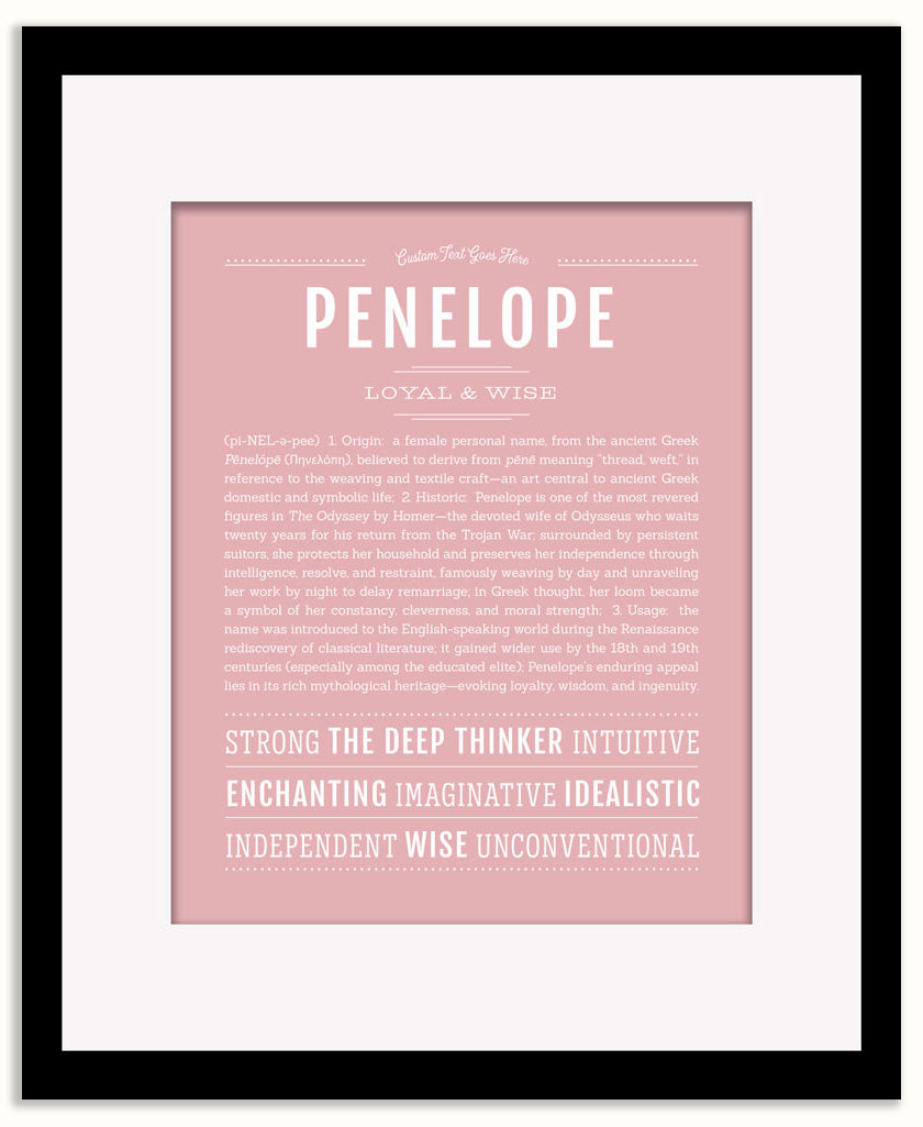 Penelope | Name Art Print
